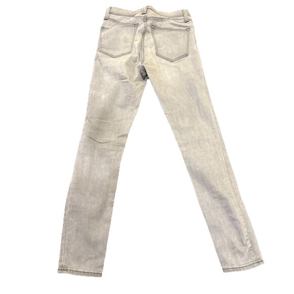 J. Crew Women's High Rise Skinny Jeans Stretch Denim Light Gray Size 26 - Picture 10 of 14